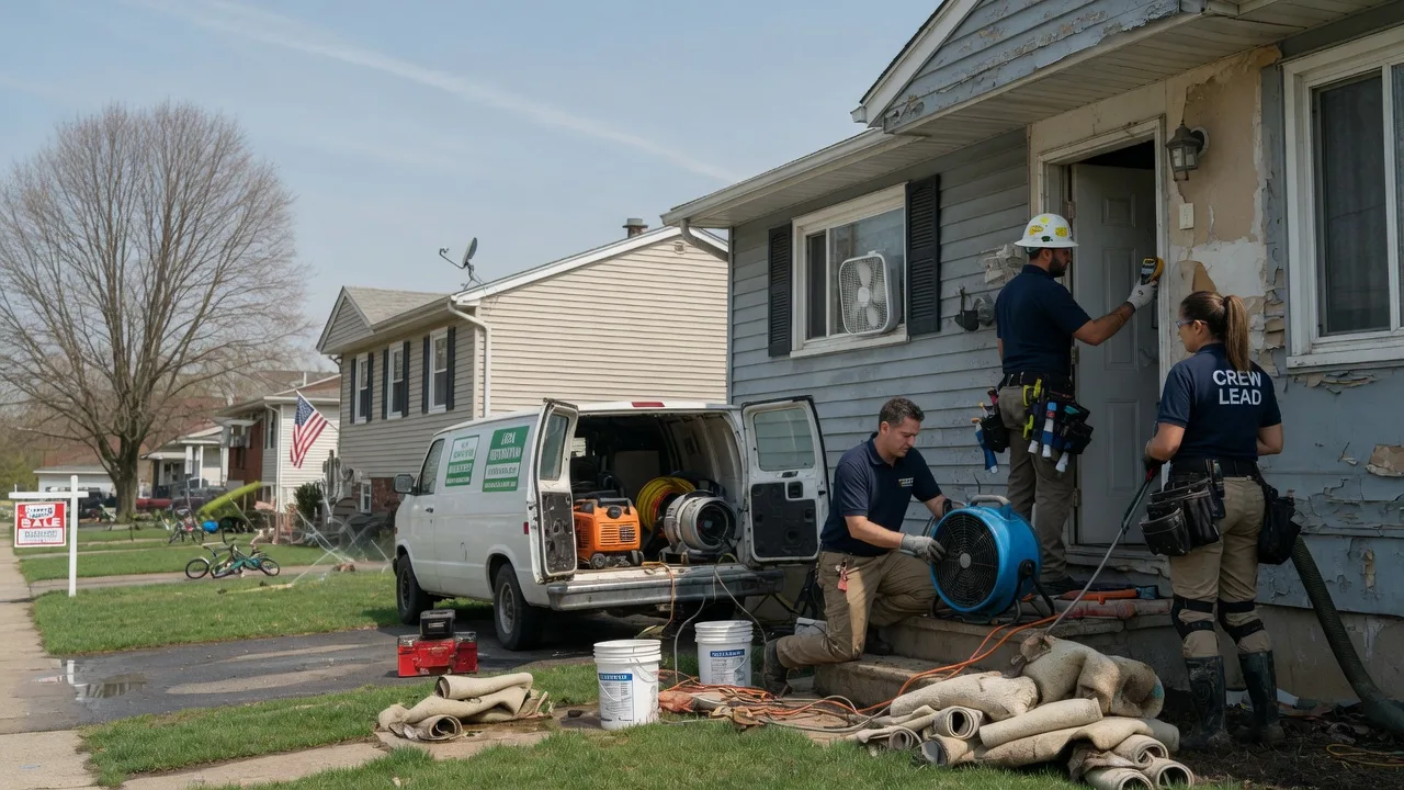 Flood Cleanup in Yatesboro, PA near me