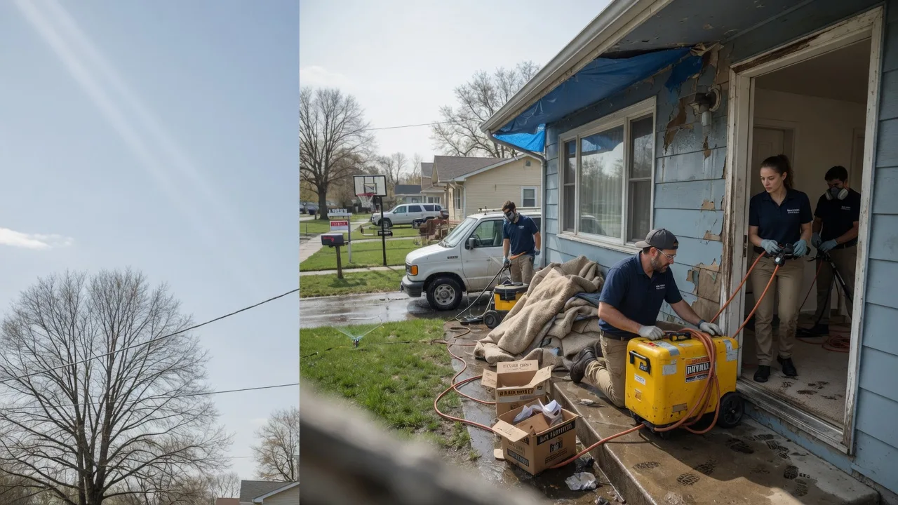Basement Flood Cleanup in Yatesboro, PA near me